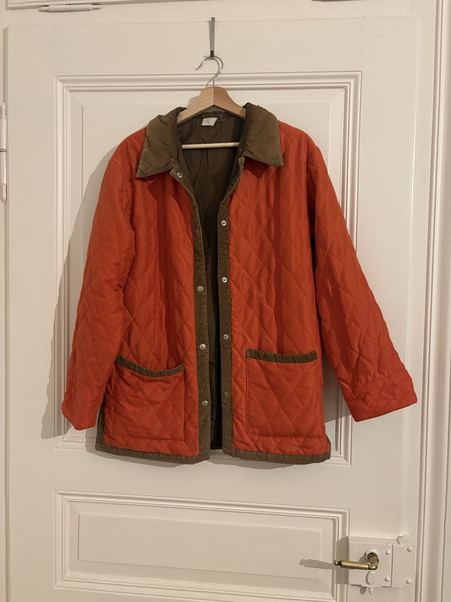 Vestes: Steppjacke orange Grösse L – D'occasion à Rüschlikon par rin_b6sg