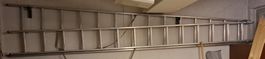 Alu-Schieb-/Bockleiter Länge 2x 4Meter