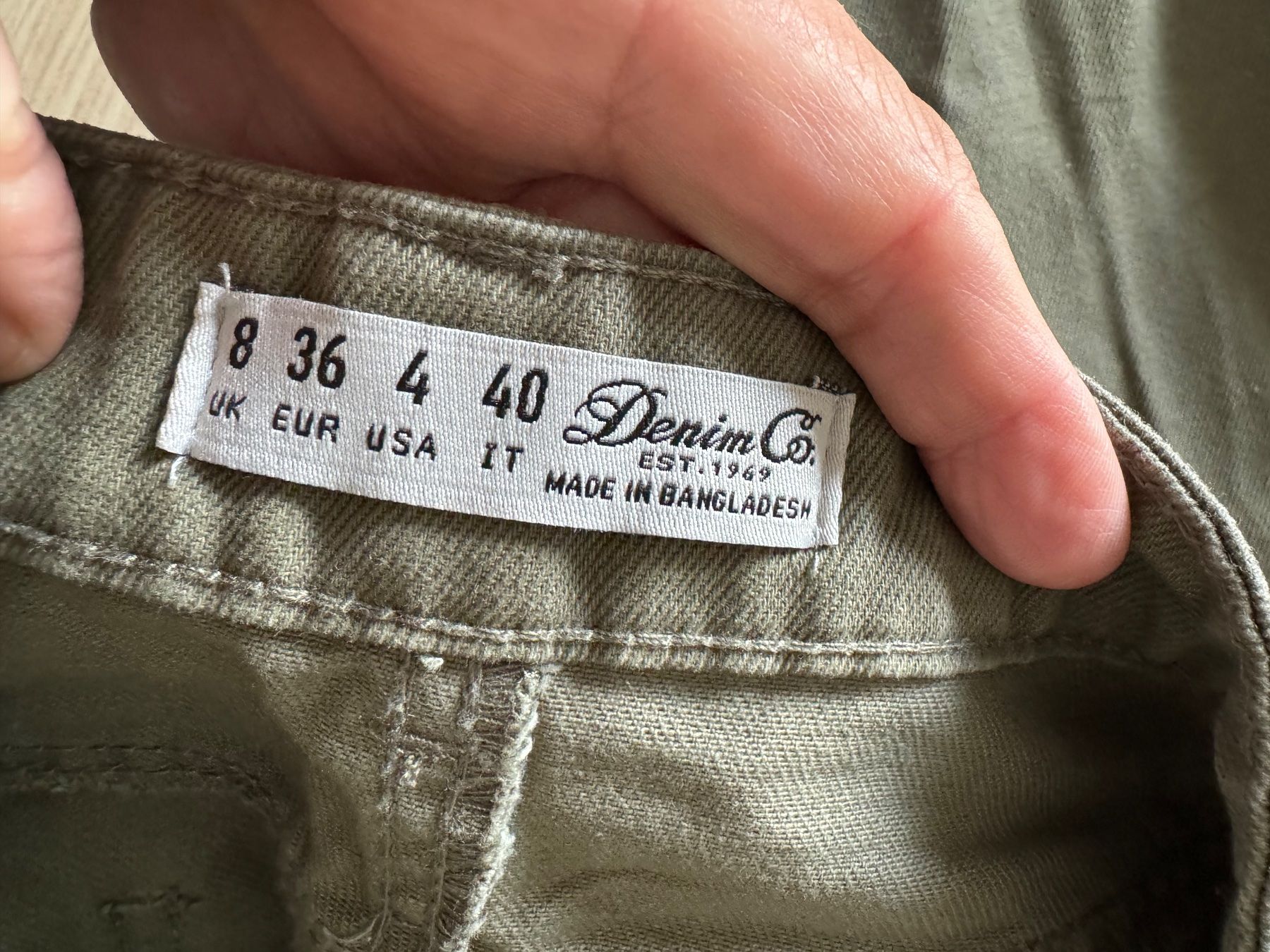Röcke: Jupe kaki Taille 36 denim Mel – Neu (gemäss Beschreibung) aus Veyrier von kimedovapa 2