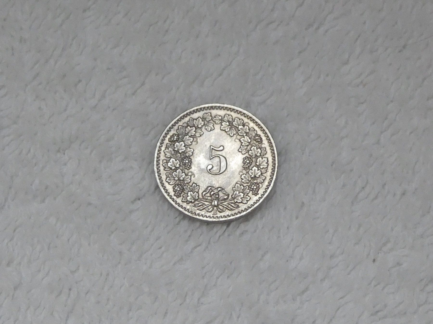 Tutti le monete: 5 centimes/rappen 1883 – Usato da Nyon venduto da Ilmi09 1