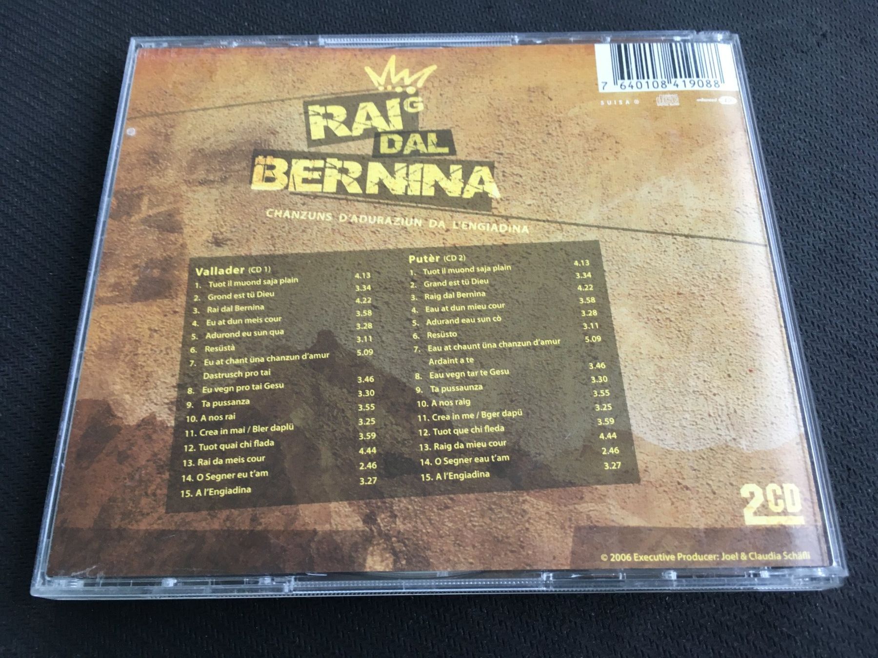 CDs: Raig dal Bernina -CD- 2cd – Gebraucht aus St.Gallen von MedienJoe 2