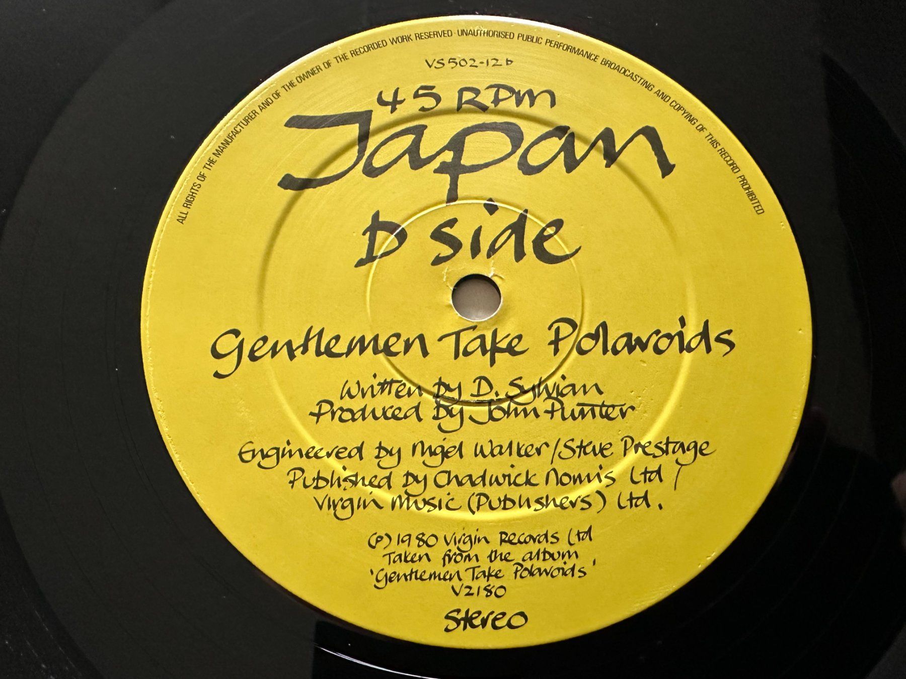 Dischi in vinile: JAPAN 12 CANTONESE BOY – Usato da Sion venduto da jaipur1401 3