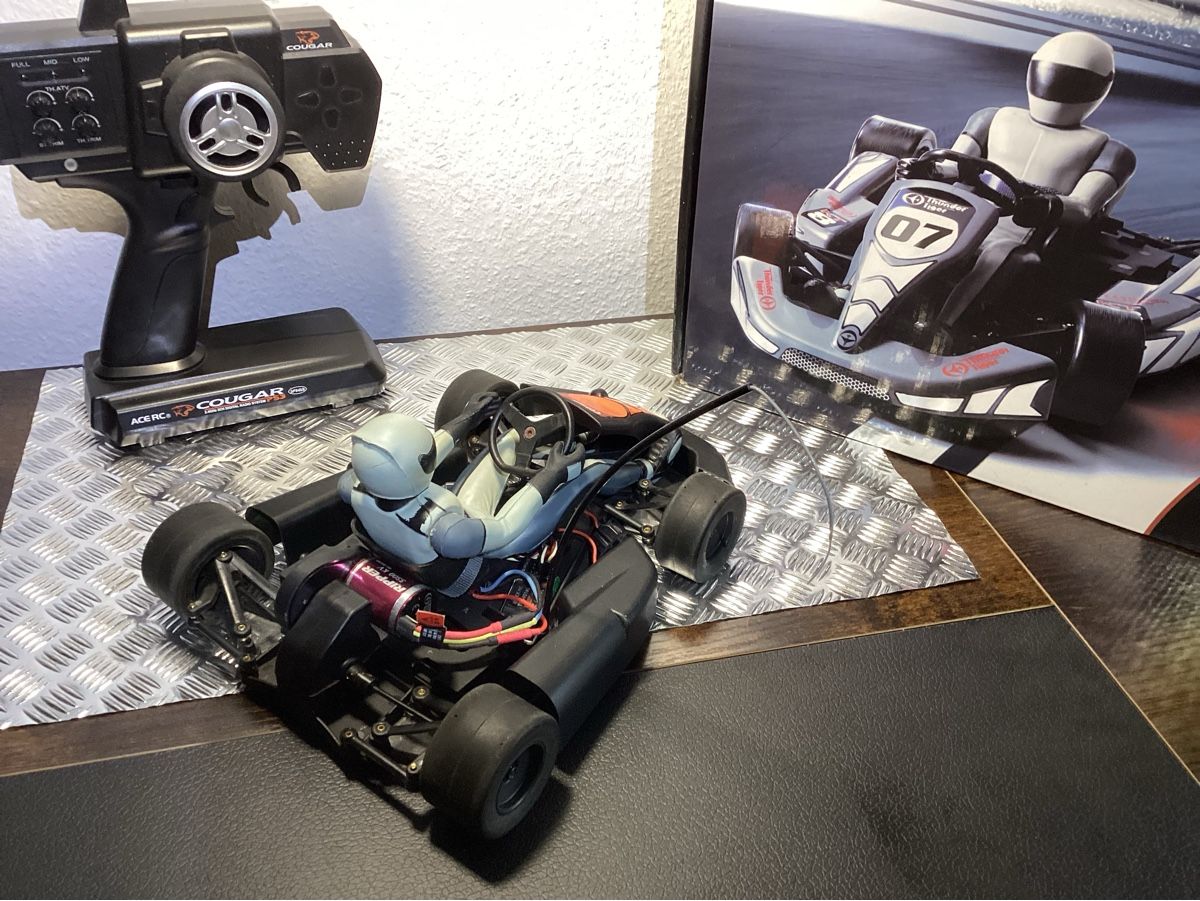 Thunder Tiger Modellismo RC: RC Kart Racing – Nuovo (secondo la descrizione) da Eggiwil venduto da M8Black 4