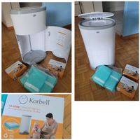 Korbell Windeleimer 16L inkl.9 Nachfüllpackungen!Top Zustand