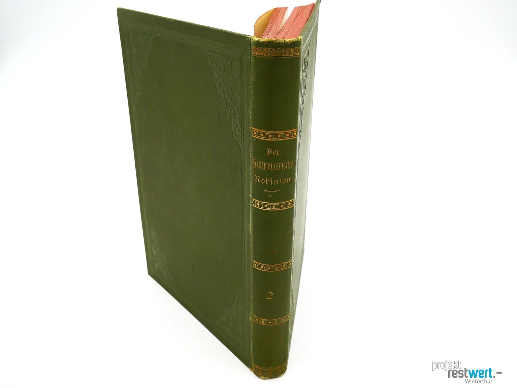 Libri: J.D.WYSS Der Schweizerische Robinson, 2. Band – Usato da Winterthur venduto da Restwert_Winterthur 4