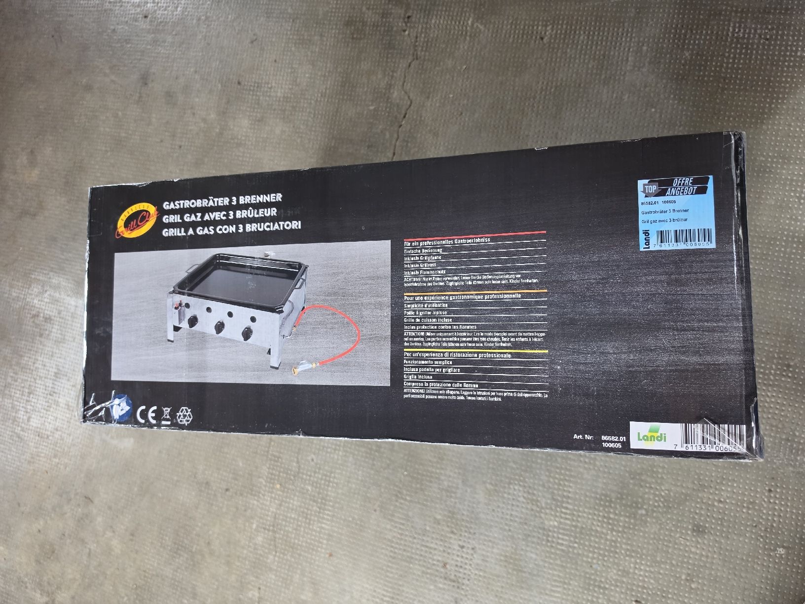 Elettrodomestici da cucina: Gastrobräter / Grill – Nuovo e nell'imballaggio originale da Oberdorf SO venduto da Foxi93 1