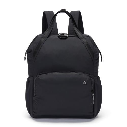 Pacsafe Zaini: Pacsafe Rucksack Citysafe CX Econyl - Black – Nuovo e nell'imballaggio originale da St. Gallen venduto da sportglobe
