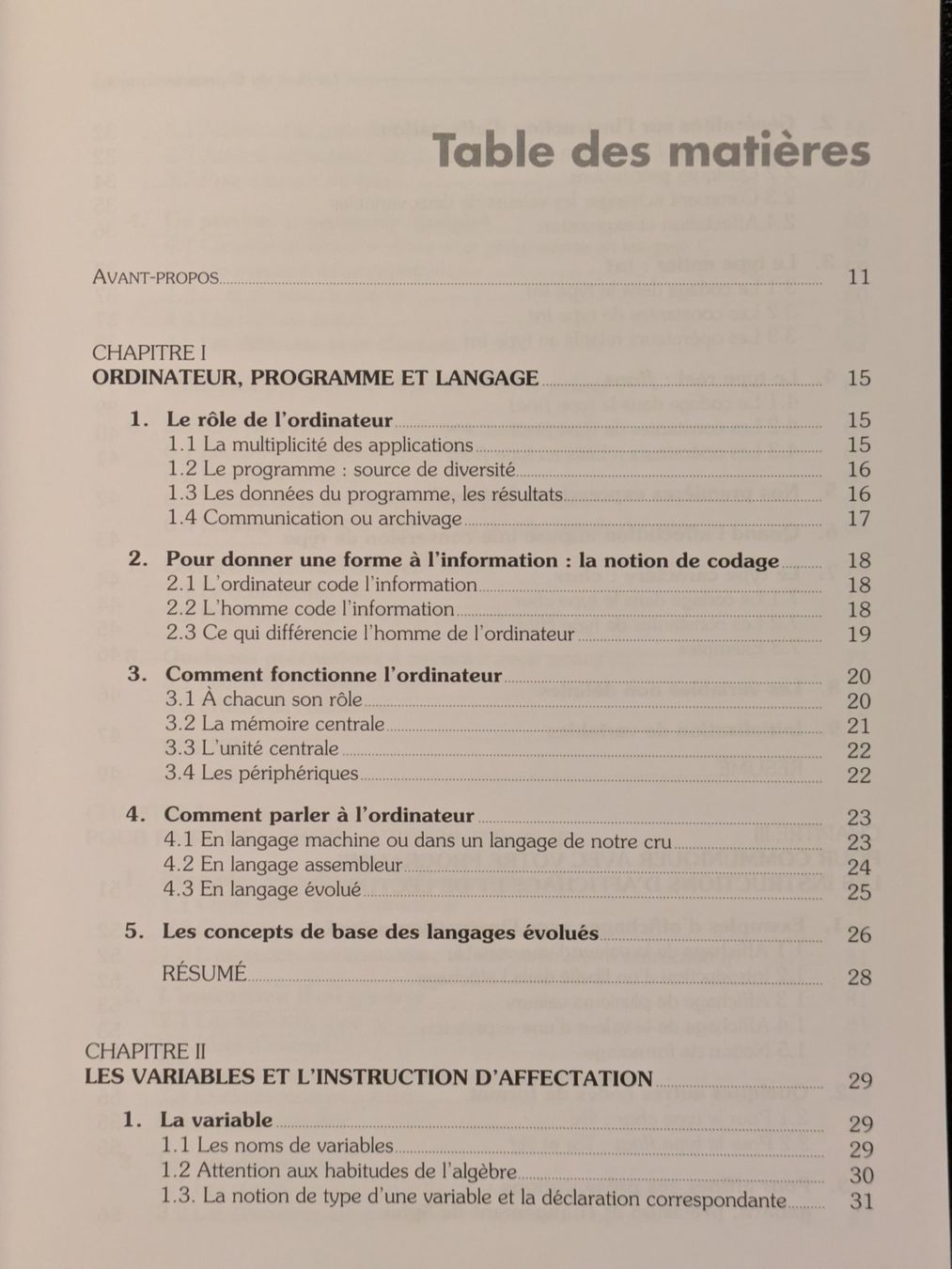 Libri: Le Livre du C Premier langage – Usato da Neuchâtel venduto da Sytex 2