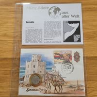 Münzbrief Lettre Monnaie Somalia 1985