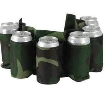 Cinture: Biergurt Dosengurt Alkohol Camouflage Junggesellenabschied – Nuovo e nell'imballaggio originale da Dättlikon venduto da easythings 4