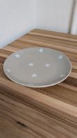 Teller von IB LAURSEN, beige mit weissen Sternen, neu
