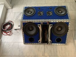 230V Party-Soundsystem / kraftvolle Boombox (JBL & Focal)