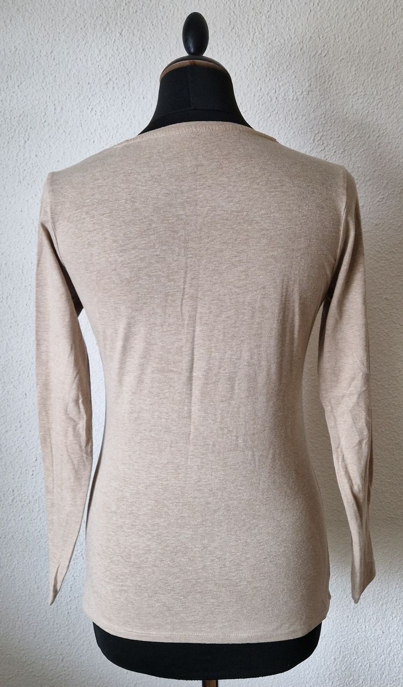 T-shirt: 59) Langarmshirt von BASIC by CHICORÉE, Grösse S – Nuovo (secondo la descrizione) da Menziken venduto da chs_xd76 1