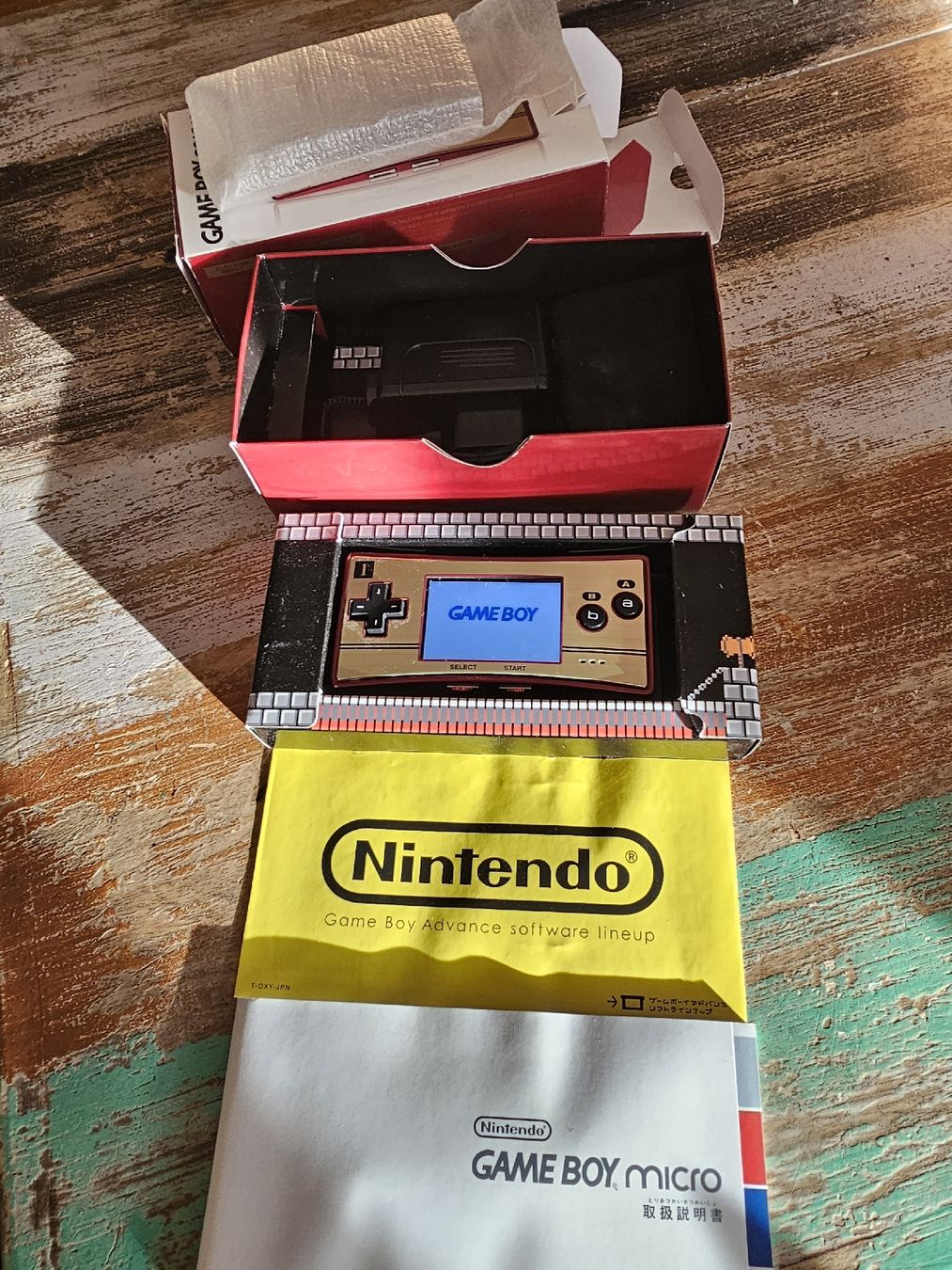 Nintendo Konsolen: Gameboy micro Mario Edition 20 – Gebraucht aus meilen von  1