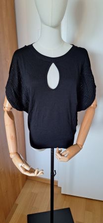 Morgan, t-shirt noir