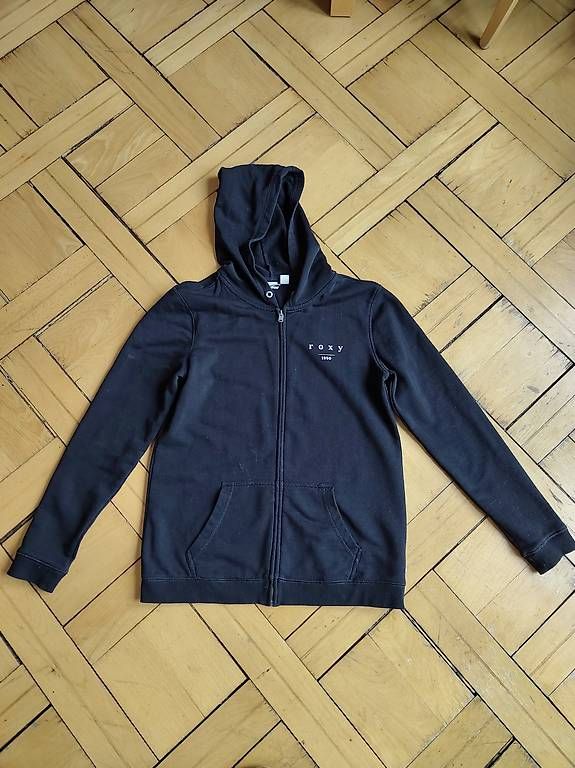 Roxy Jacken: Roxy Sweatjacke schwarz L – Gebraucht aus St. Gallen von jessparker