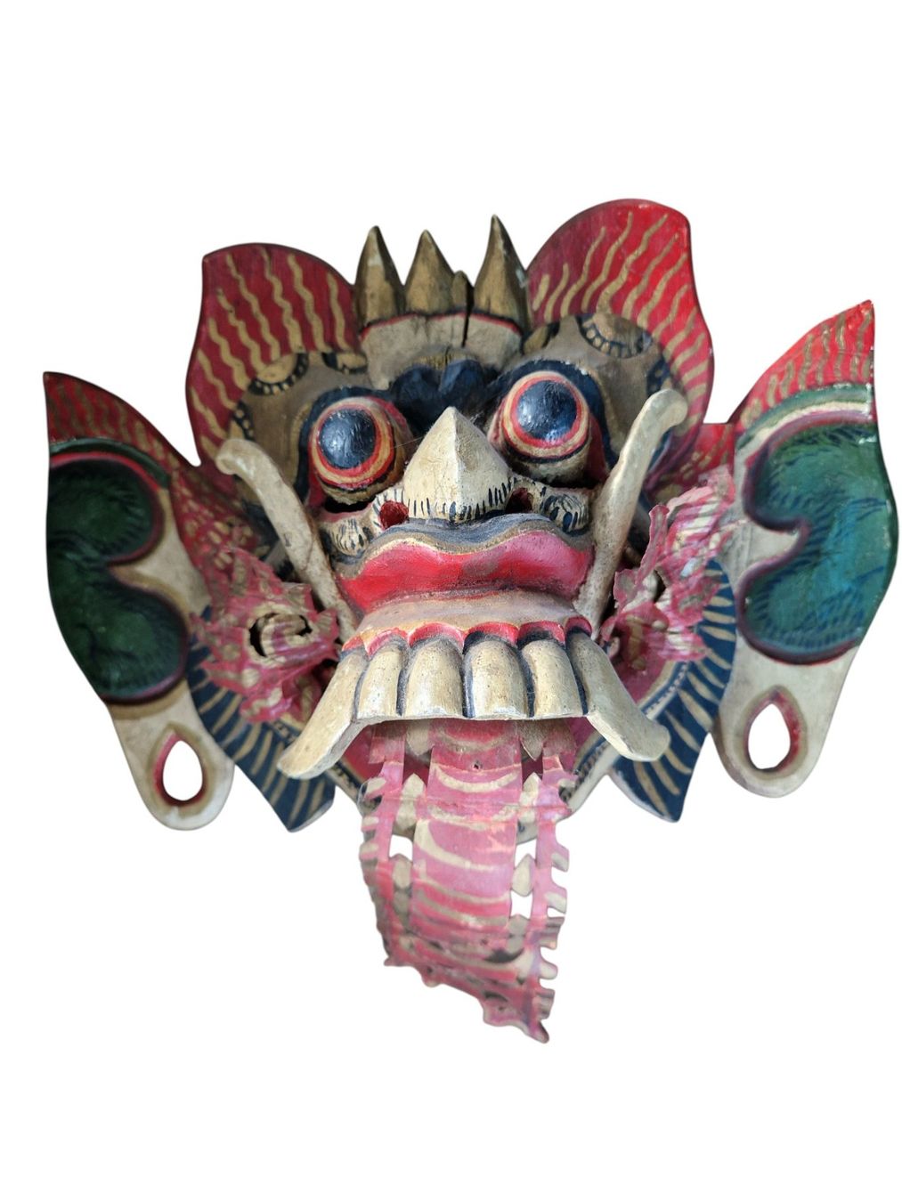 Sonstige Antiquitäten & Kunst: antike Rangda Maske Nr.2 – Gebraucht aus Mörschwil von antiksalon21 2