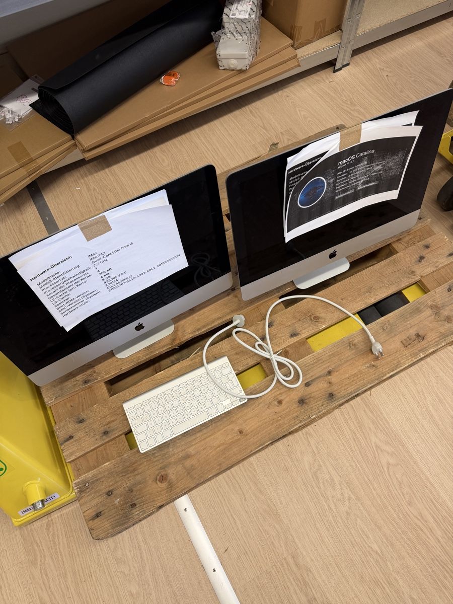Apple PCs: 2x IMac  – Defekt aus Strengelbach von KW.