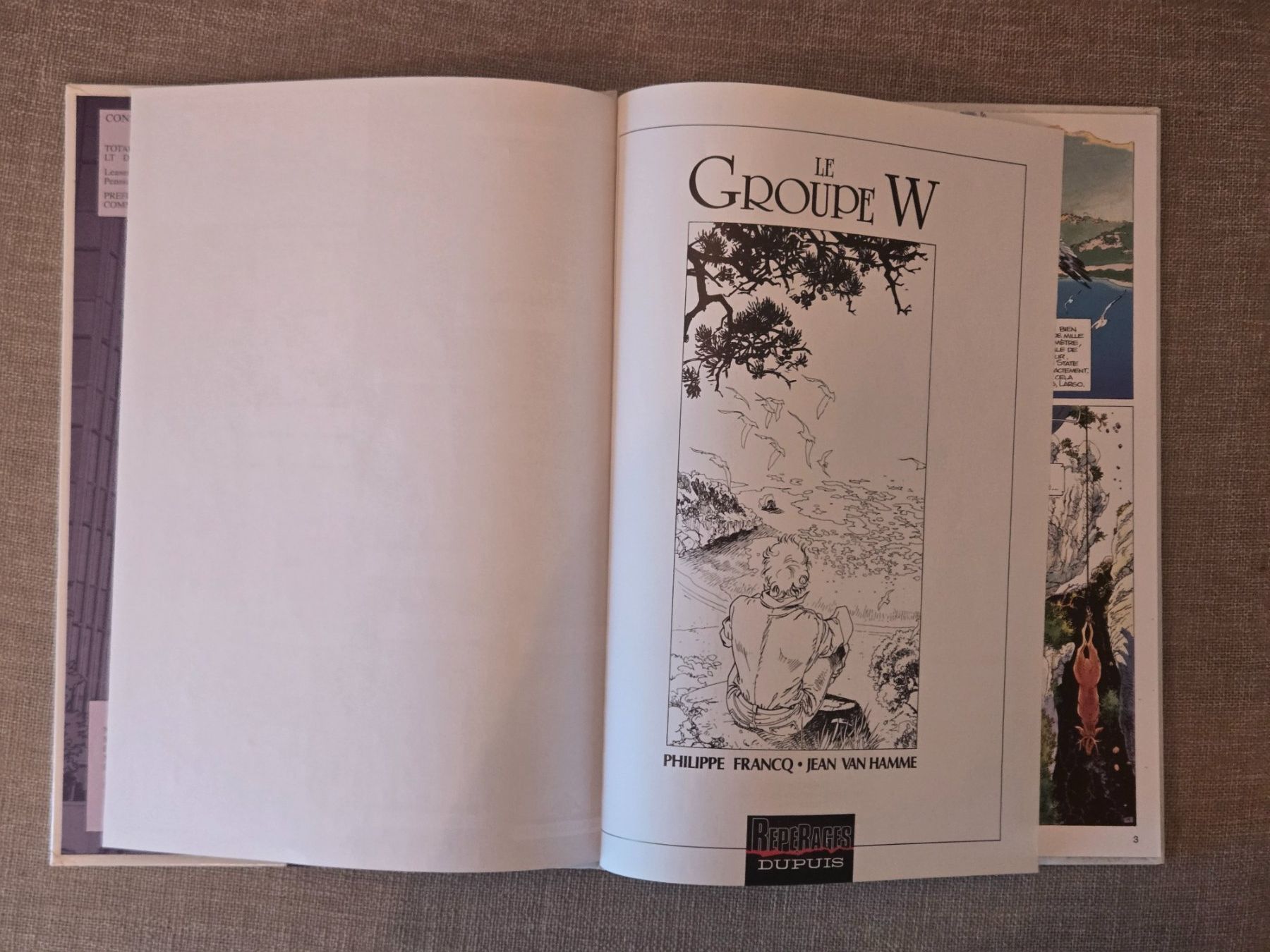 Fumetti: Largo Winch N°2 - Le groupe W – Usato da Crémines venduto da Blakedrake 4