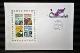 1987 FDC Midibrief 200 Jahre Tourismus