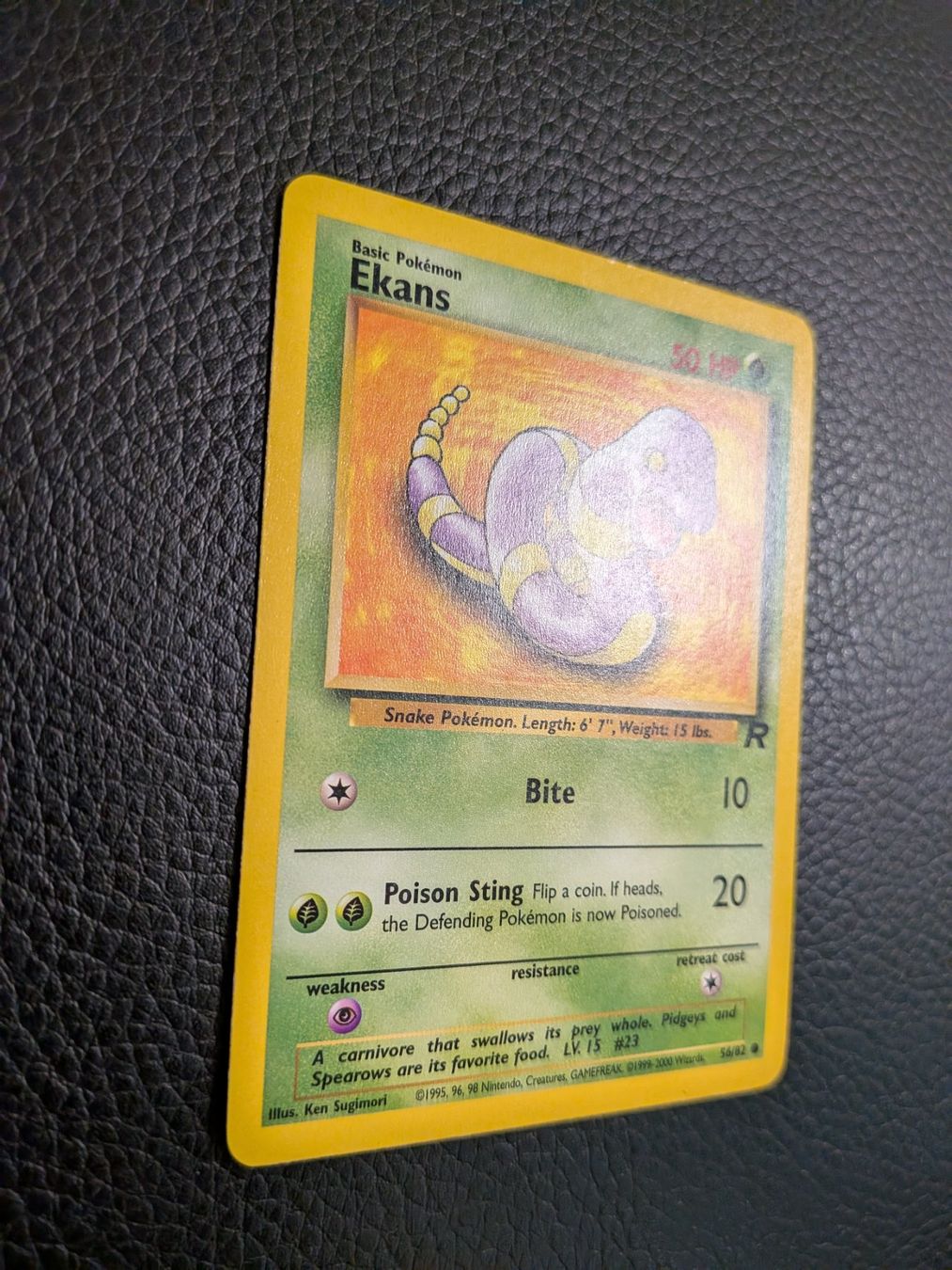 Pokémon Carte collezionabili: Team Rocket Ekans 56/82 Ab 1 – Usato da Paradiso venduto da Pkmn10 1