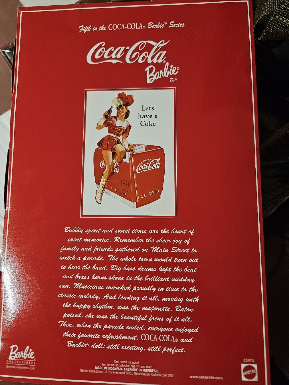 Puppen: Barbie Collection Edition Coca Cola – Neu (gemäss Beschreibung) aus Güttingen von  2