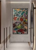 XXXL 140x100x4cm  Abstrakte Malerei Tableau Quadro Painting