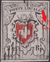 14II, POSTE LOCALE ohne Einfassung, Kat: 35'000.-+ ATTEST