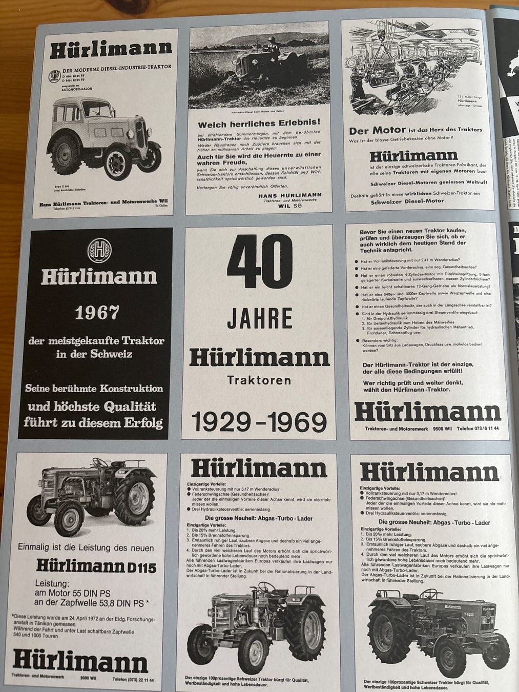 Livres: Hürlimann Prospekte – D'occasion à Lauwil par Turbo-Schnecke 2