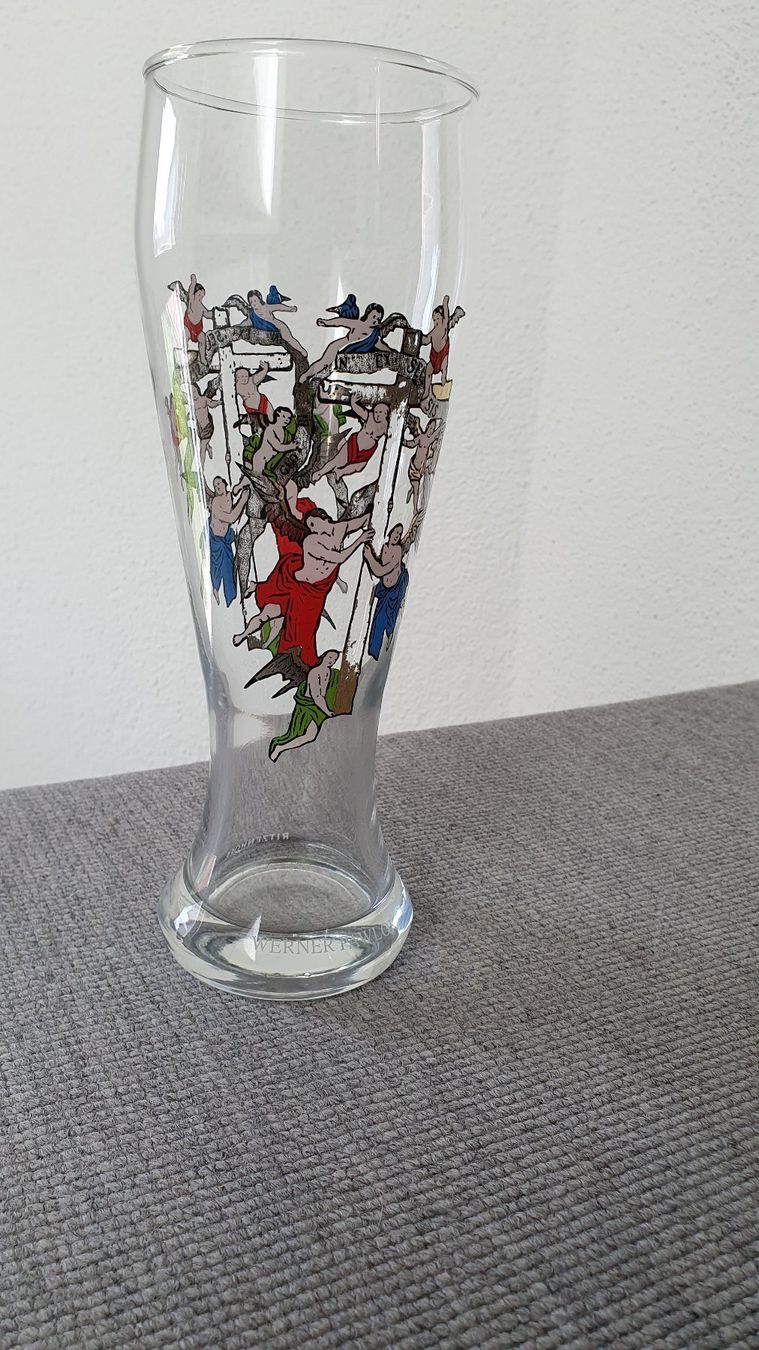 Ritzenhoff Bicchieri: Ritzenhoff Weissbierglas / Werner Pawlok / Angels – Usato da Glattfelden venduto da sessa123