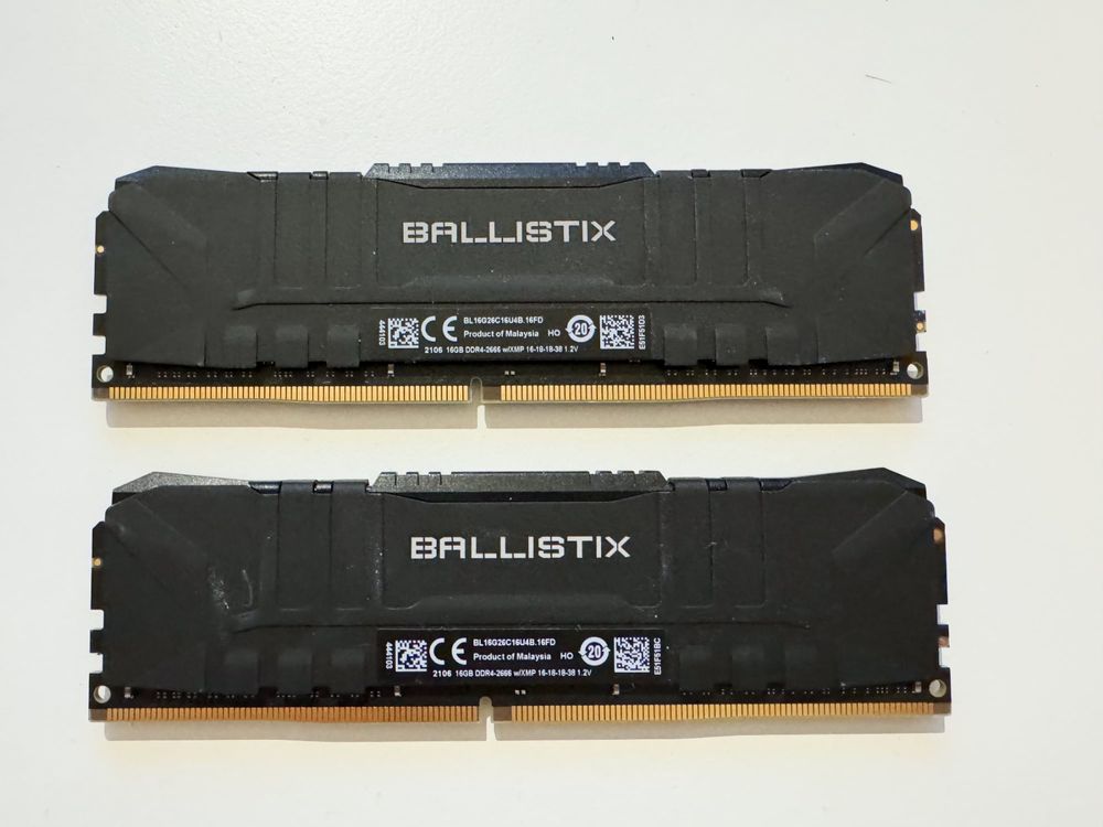 Ballistix 16 Go - Barrettes de RAM