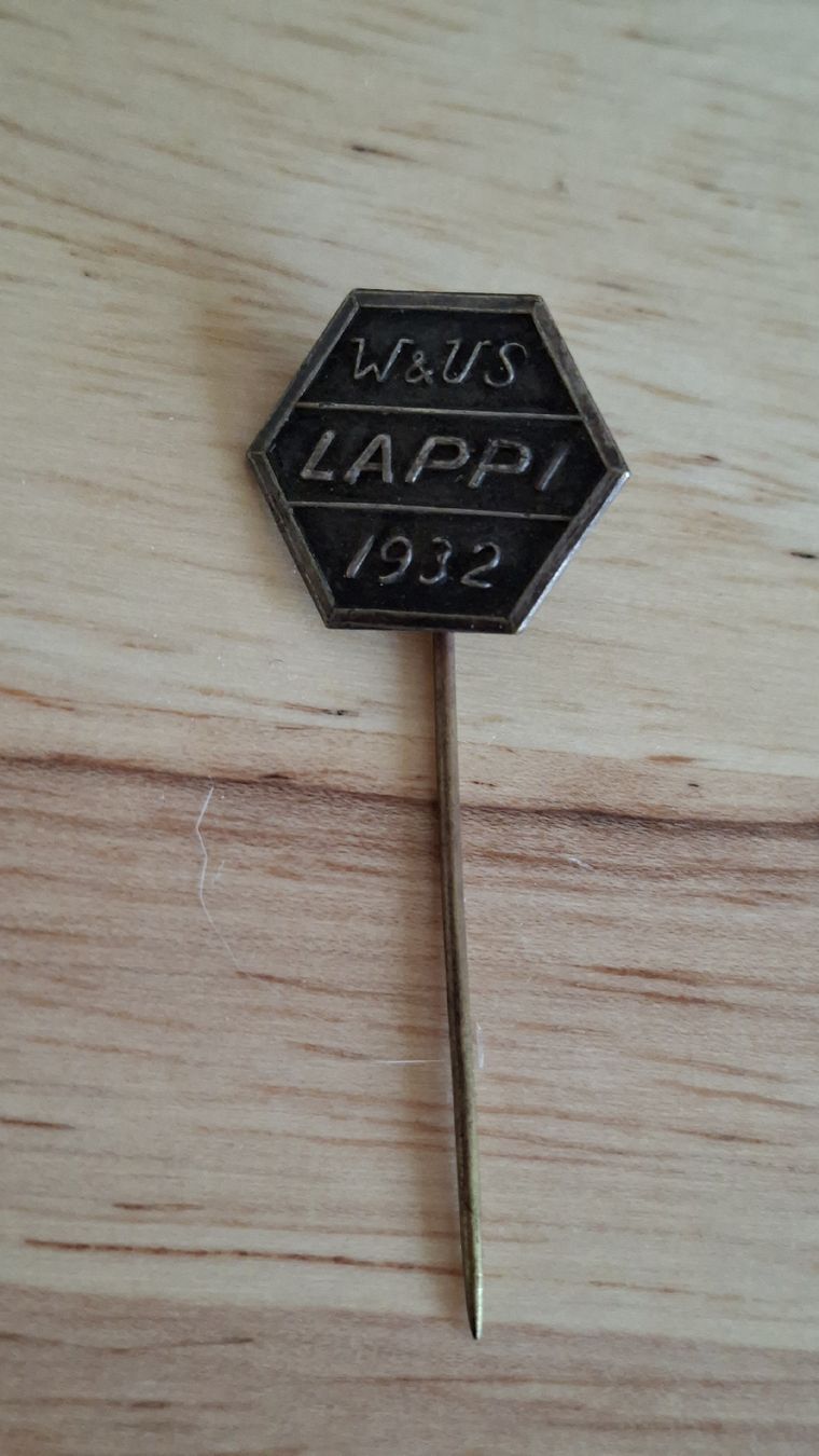 Placchette & Badge: Anstecknadel Lappi W&US,1932 – Usato da Kriens venduto da Wolly85