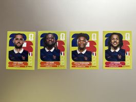 Panini WM26 FRA 5,9,11,12