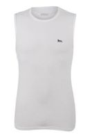 LONSDALE Herren Tank Top Weiss M Ärmellos Shirt Sommer NEU M
