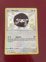 Pokemon Wooloo Shining Fates Shiny  holo rare SV103/SV122