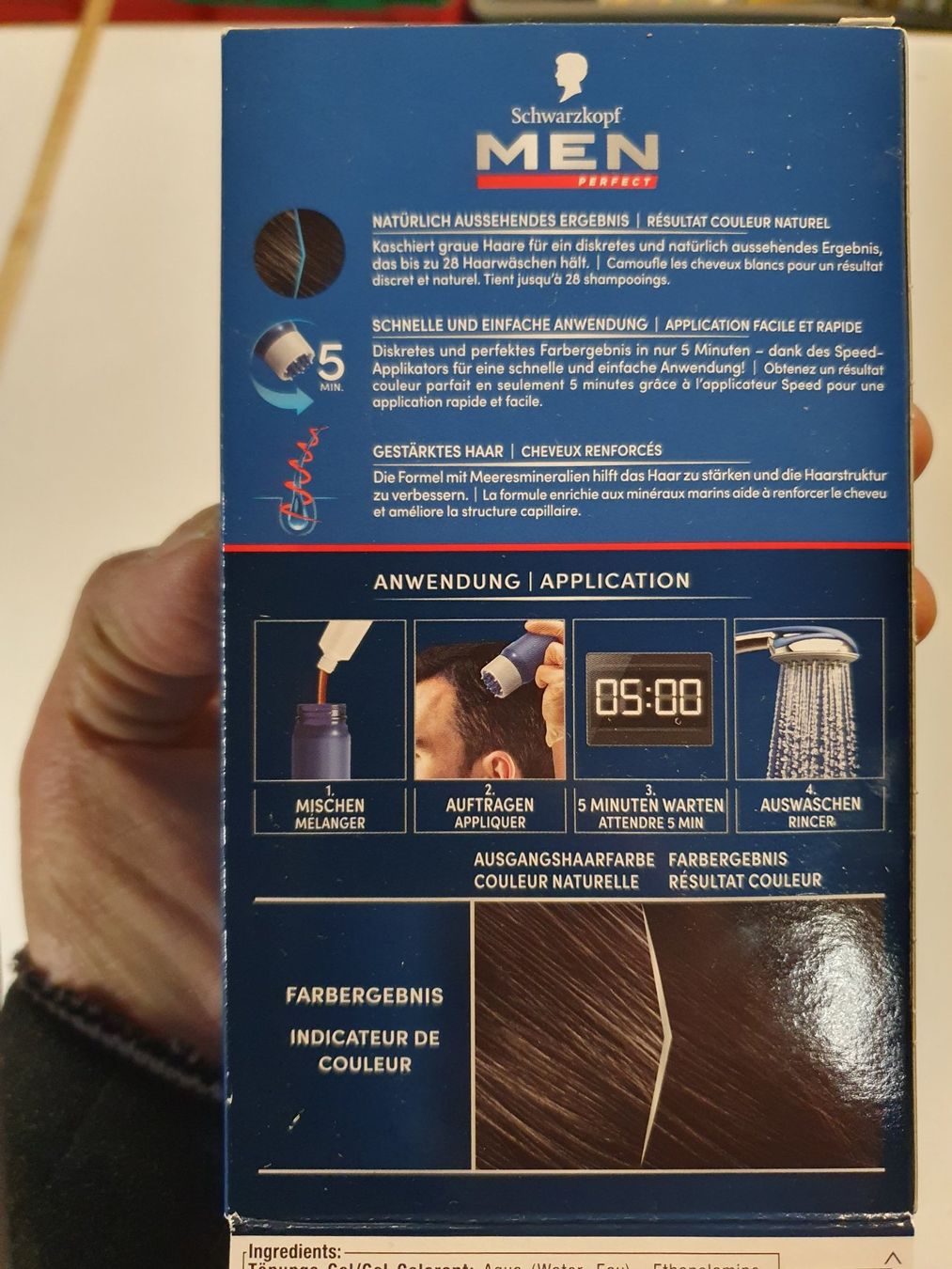 Färbemittel: Schwarzkopf Anti Grau Tönung – Gebraucht aus Zürich von loosebone 5
