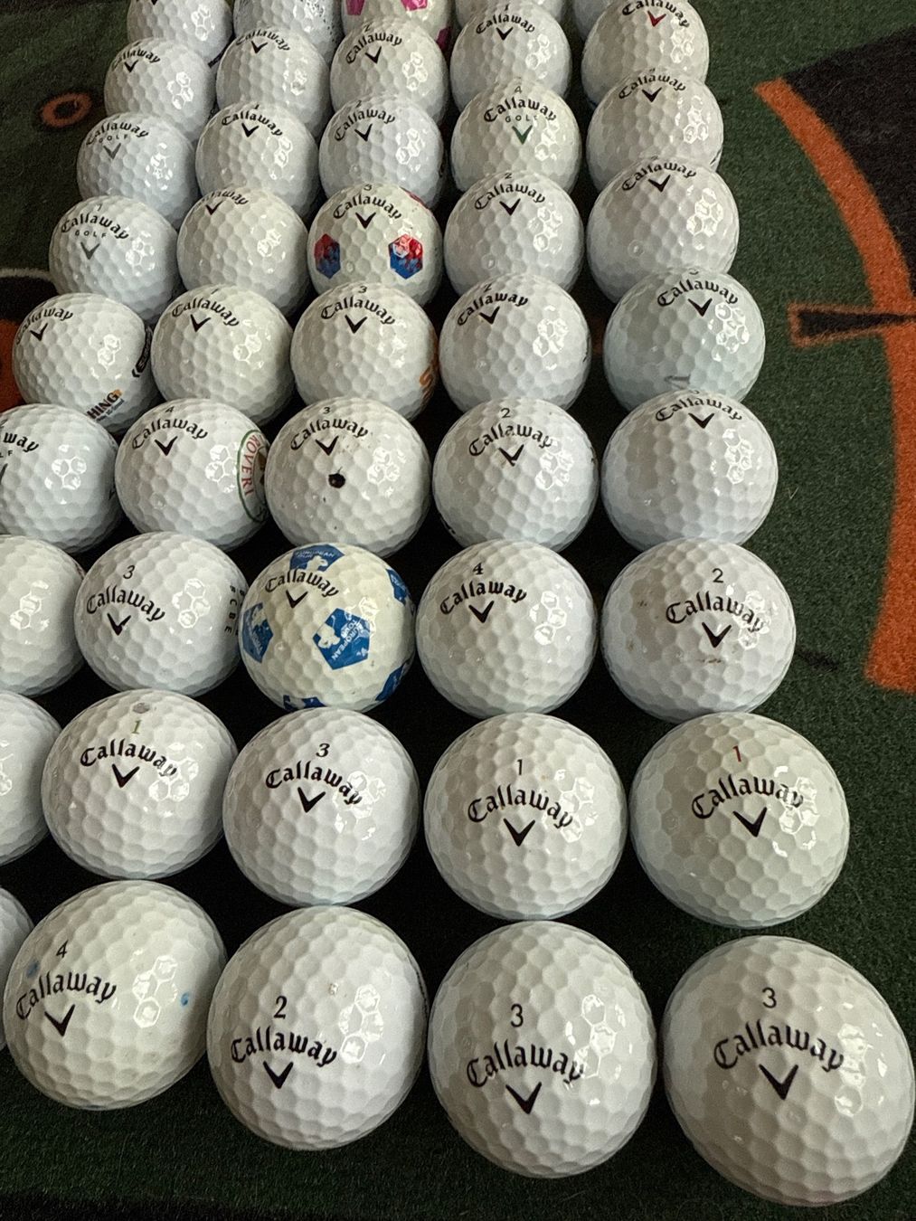 Callaway Bälle: 60 div. Golfbälle Callaway, guter Zustand – Gebraucht aus Münchenbuchsee von Mantik 3