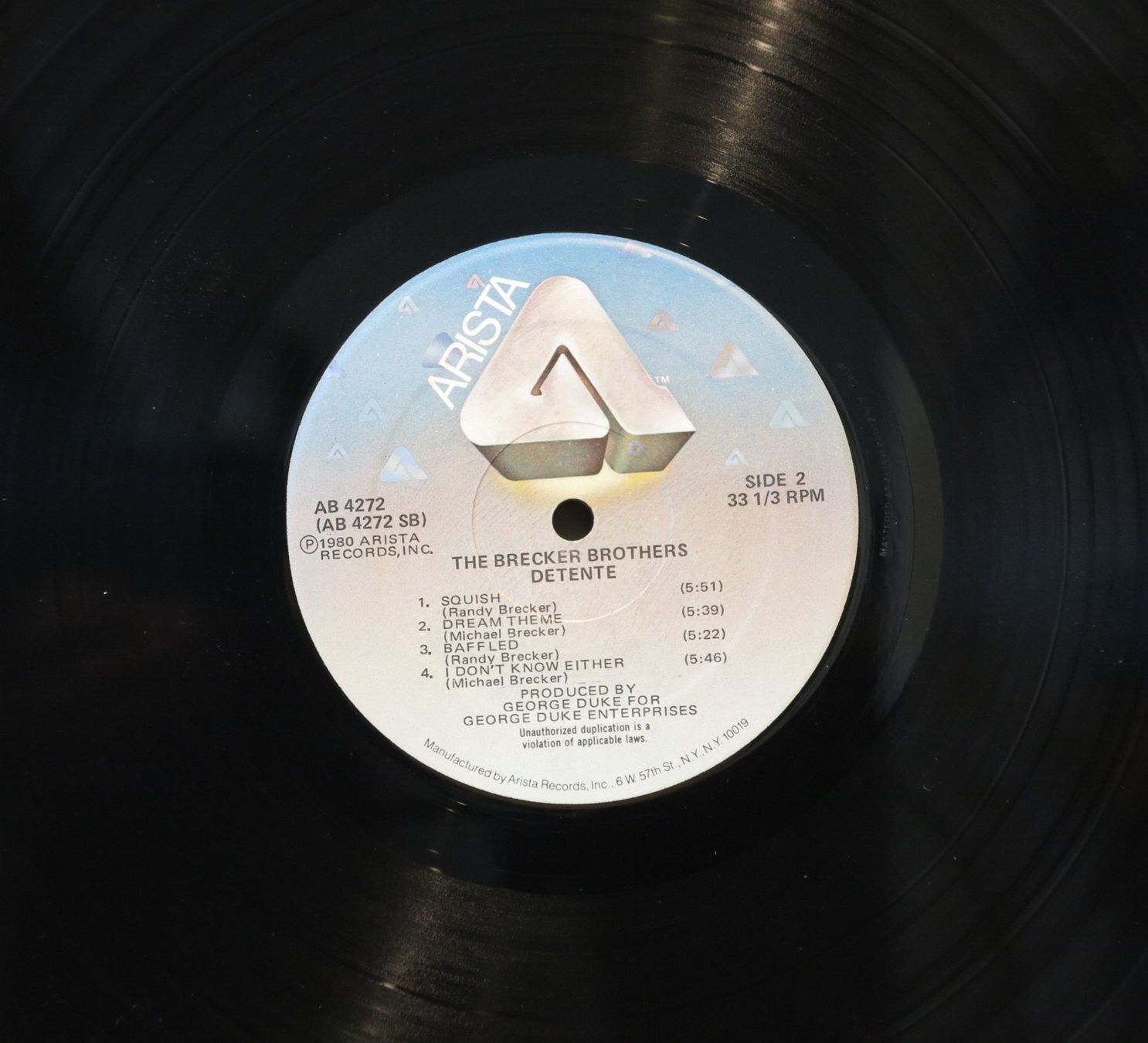 Dischi in vinile: The Brecker Brothers - Detente / LP – Usato da Zürich venduto da Naim60 3
