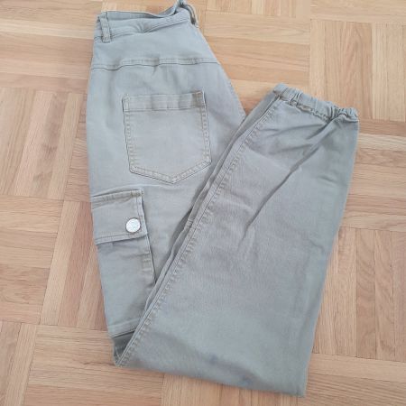 Pantalons fille beige brun taille 36