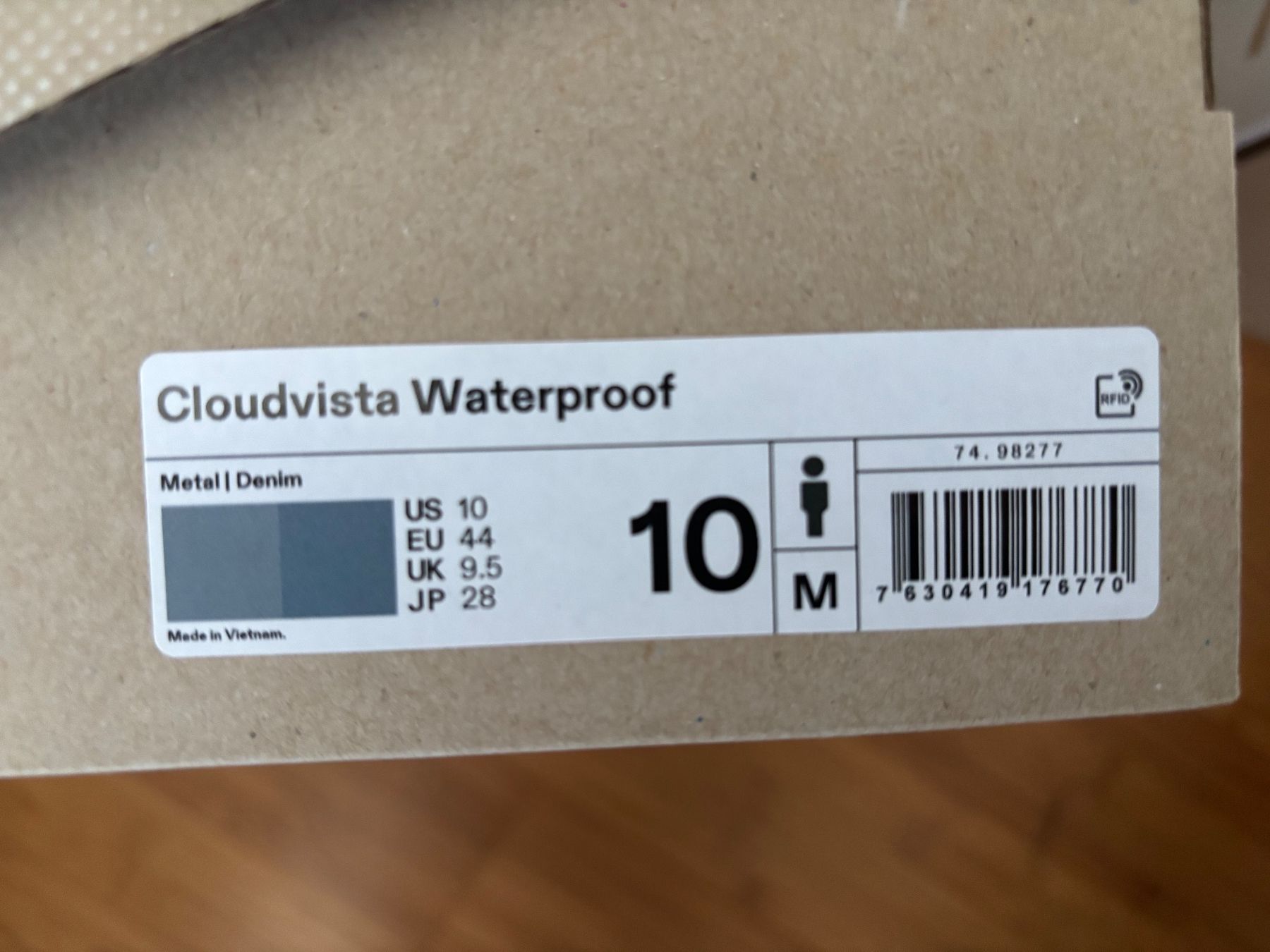 On Scarpe da uomo: On Cloudvista Waterproof, Grösse 44 Neu! – Nuovo e nell'imballaggio originale da Wetzikon ZH venduto da Uturn4 7
