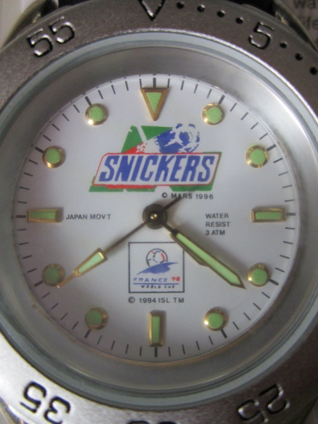 Orologi: WORLD CUP SNICKERS UHR von 98-Frankreich – Nuovo e nell'imballaggio originale da Grüningen venduto da ald_8cjy 5