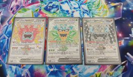 3 Ogerpon ex Pokemonkarten auf deutsch