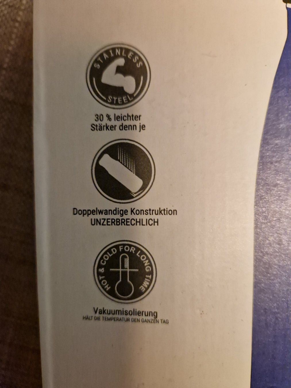 Trinkflaschen & Thermosflaschen: Thermosflasche 5dl. silber – Neu und originalverpackt aus Aefligen von Akoni 2