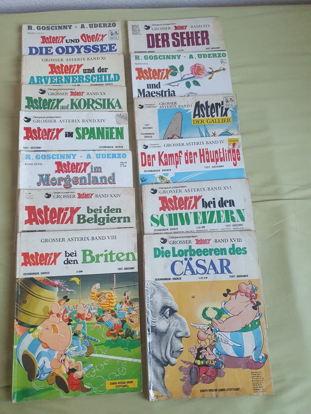 Fumetti: 13 alte Asterix Comics – Usato da Basel venduto da FirstClass4000