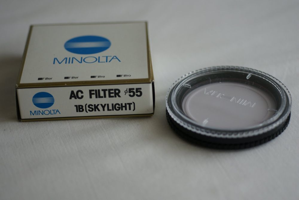 Minolta AC Filter 1B ( Skylight ) 55mm | Kaufen Auf Ricardo