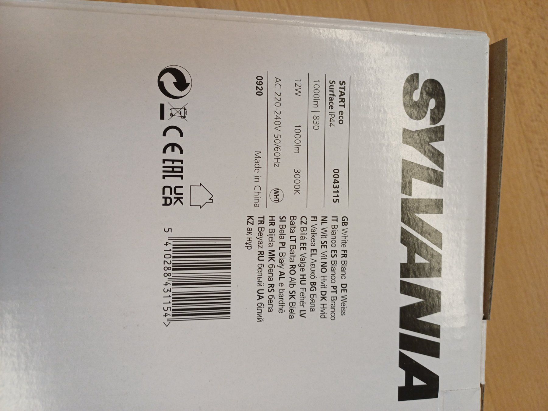 Lustres & lampes de plafonds: Sylvania LED Deckenlampe rund 25cm 12W – Neuf avec emballage d'origine à Oberegg par jan_zq6j 4