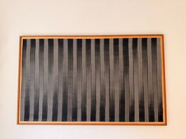 Kunstwerk "hin & zurück" gemalt, Einzelstück gerahmt - Nr. 5