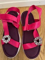 Neue H&M Sandale 39 mit Strass