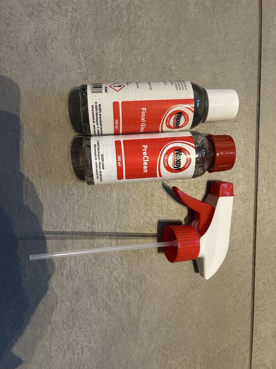 Prodotti di pulizia: Waxol PreClean und Final Glasd – Usato da Elgg venduto da Mosimon89