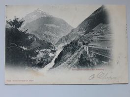 Windgellenbrücke bei Amsteg 1904